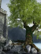 Poseable Trees with Ivy