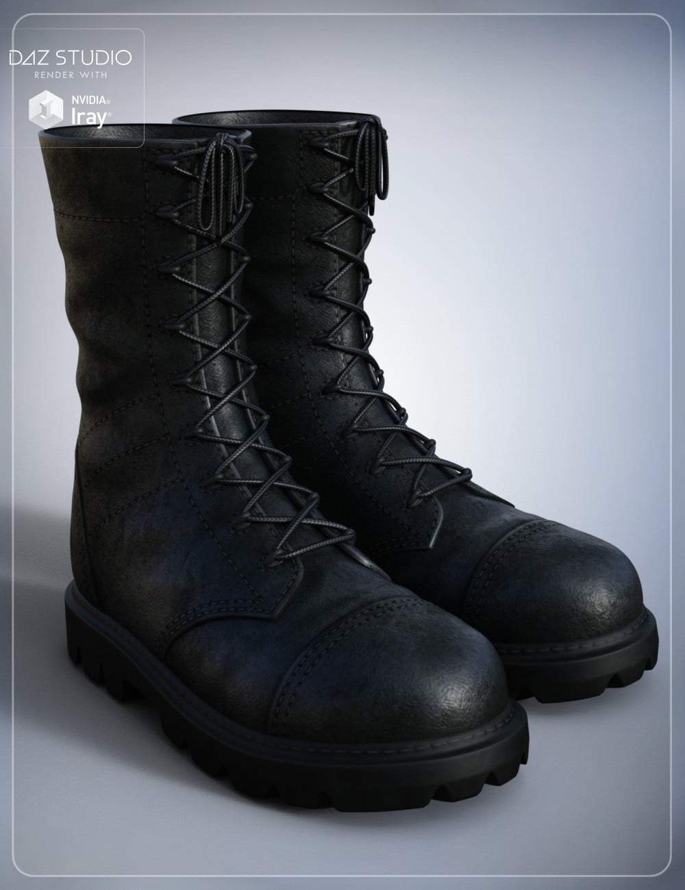Tactical Boots for Genesis 3 Male(s)