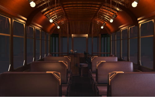 X-1 class tram No. 466