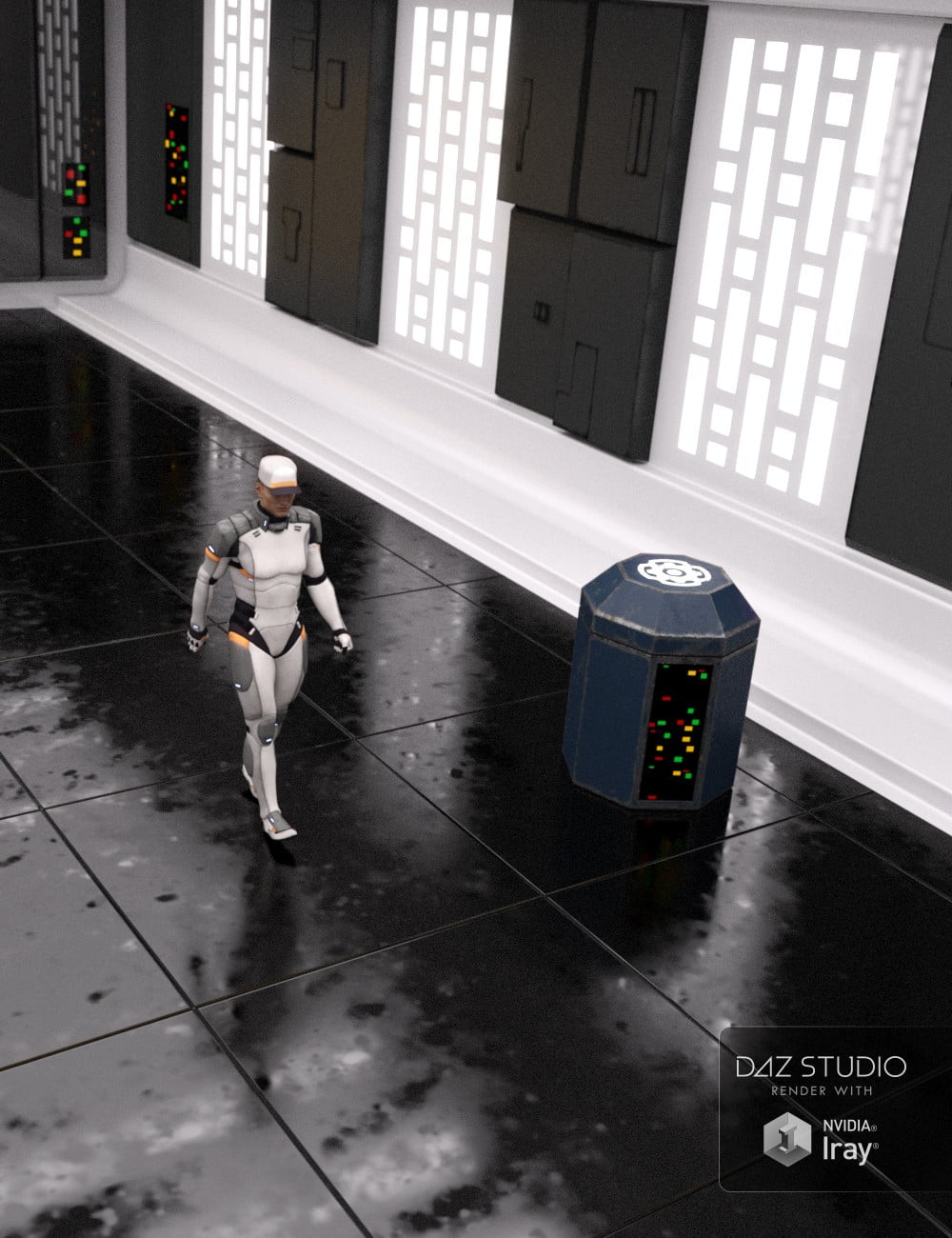 Collective3d Portrait Vignettes Sci-Fi 3