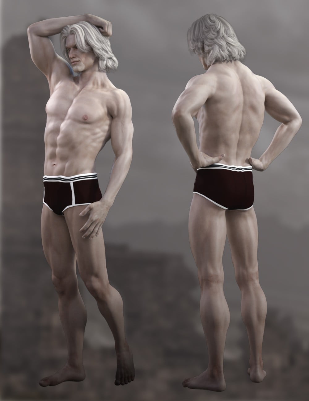 Prince Albane II for Genesis 3 Male