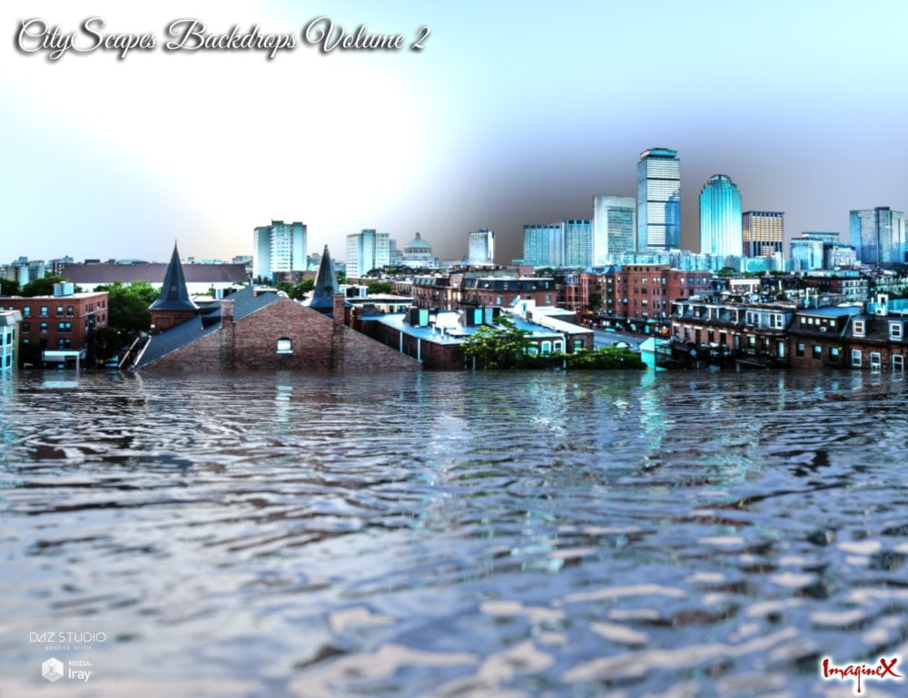 CityScapes Backdrops Volume 2