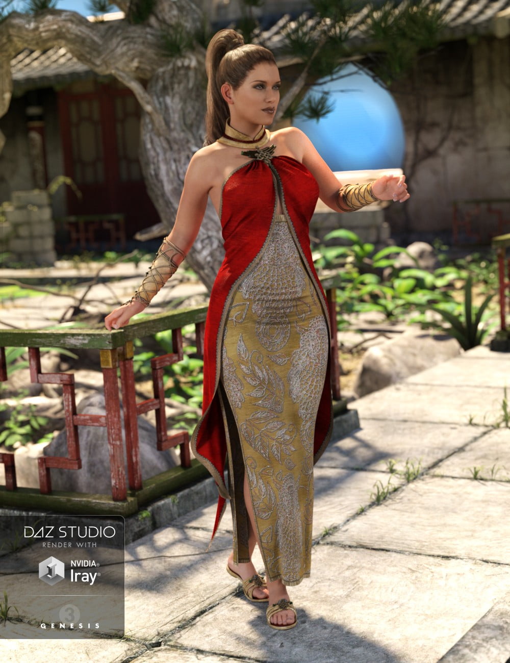 Jade Dream Outfit Textures