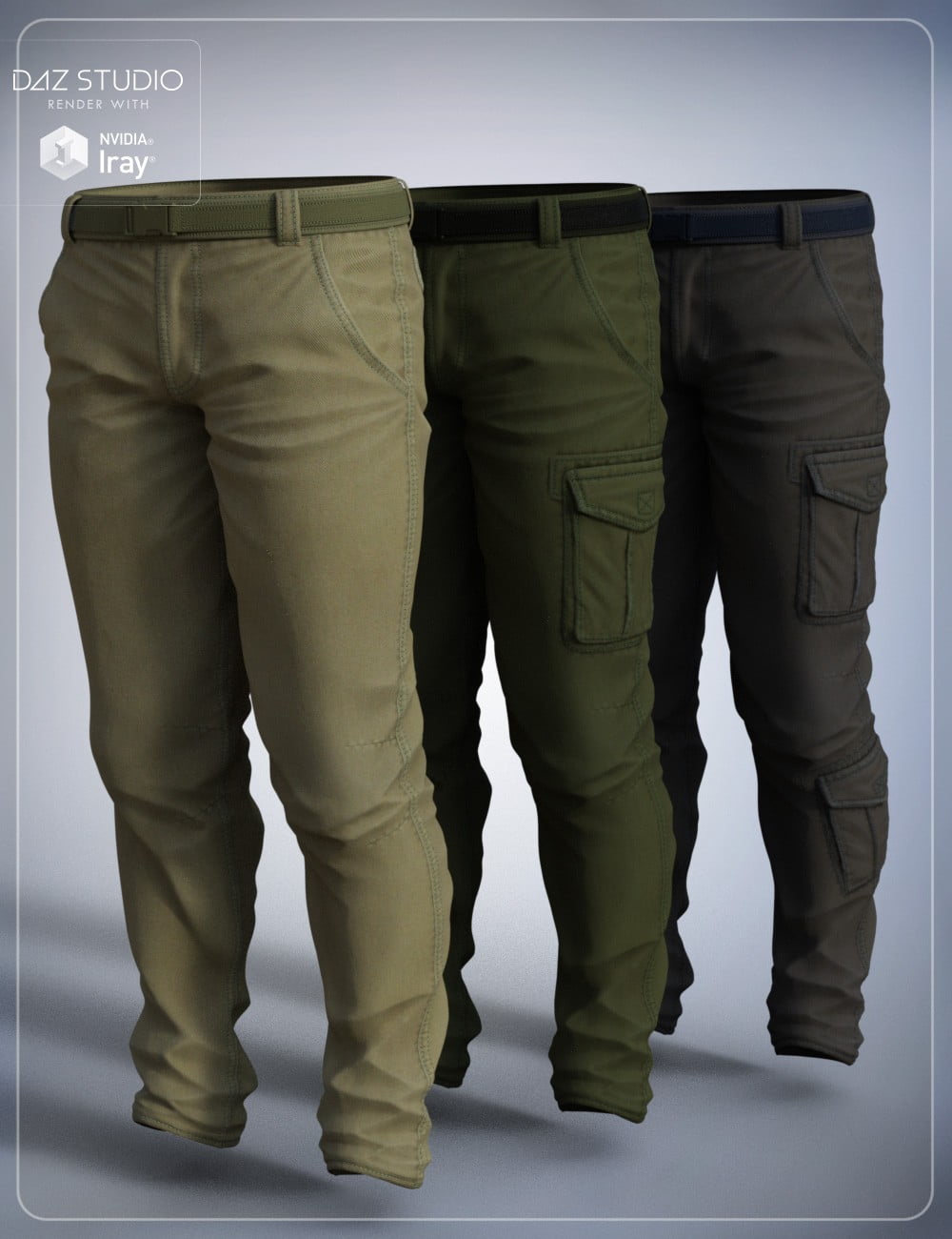Tactical Pants for Genesis 3 Male(s)