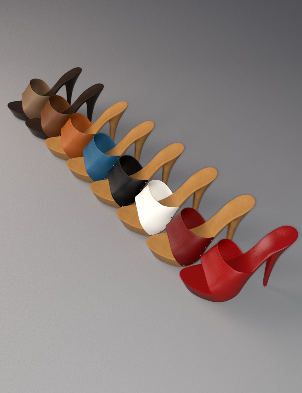 Platform Mules for Genesis 3 Female(s)