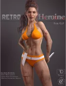 Retro Heroine for G3F