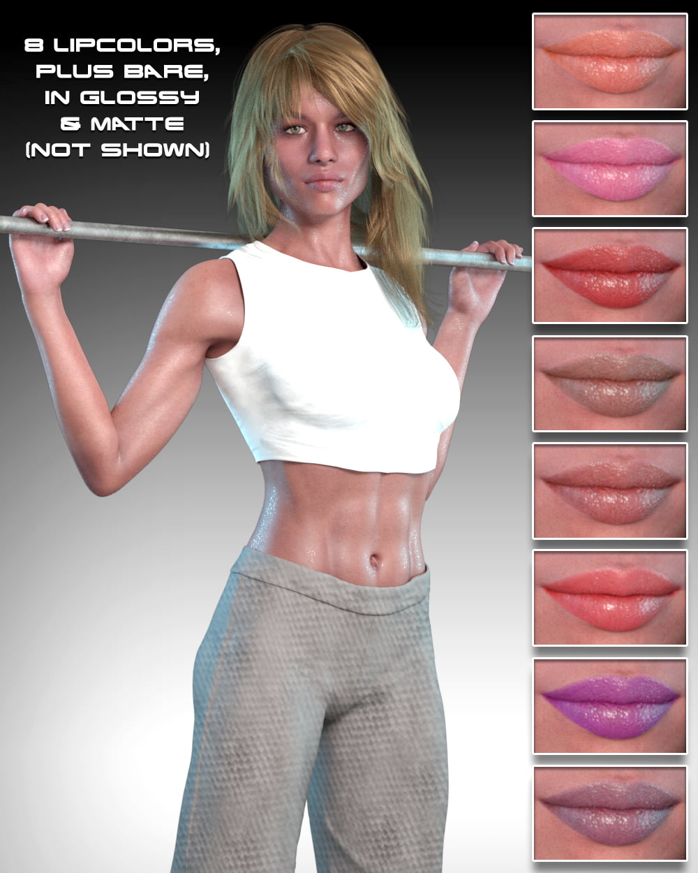 Resistance - DTG Studios' Zara for G3F