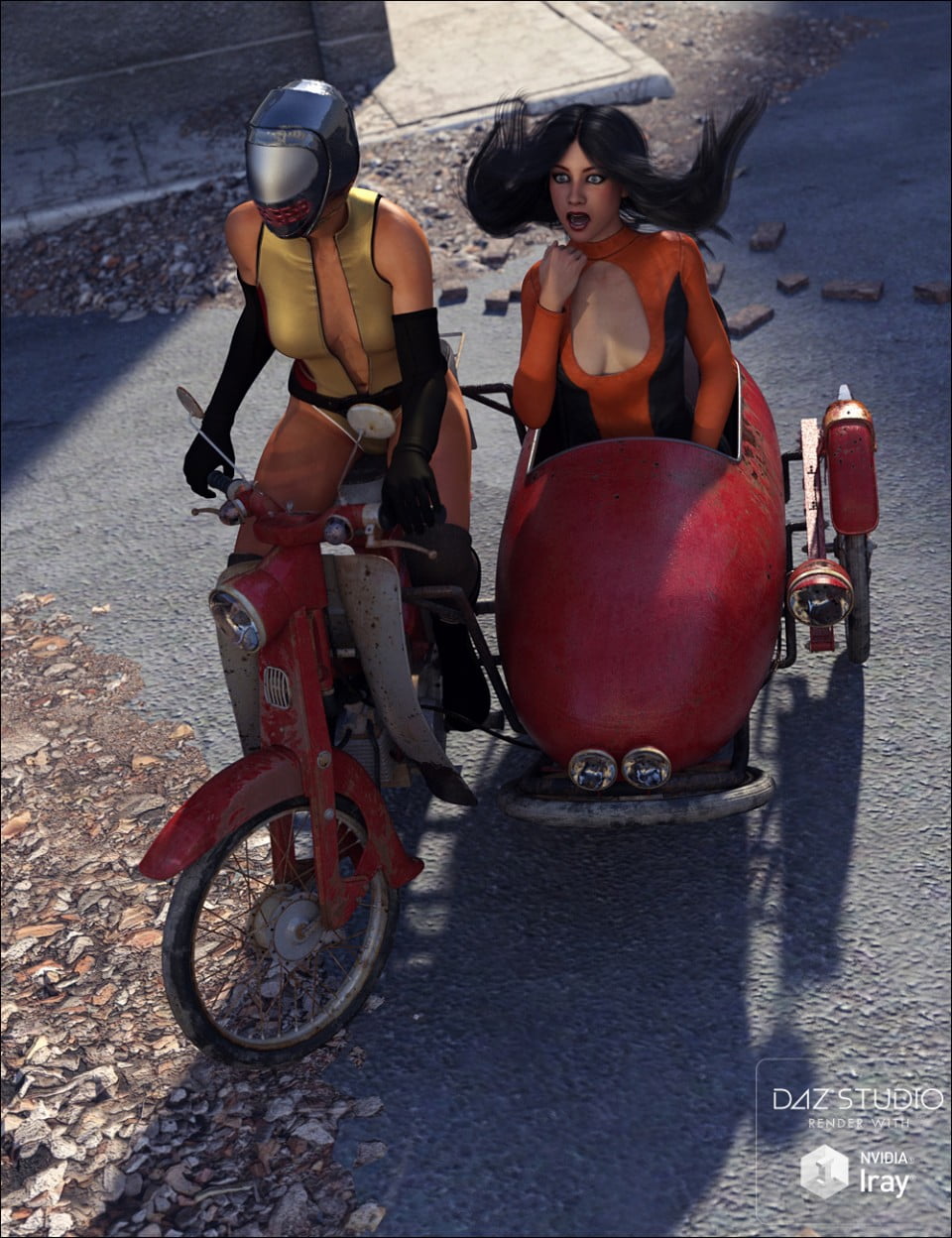 Moped Side Car