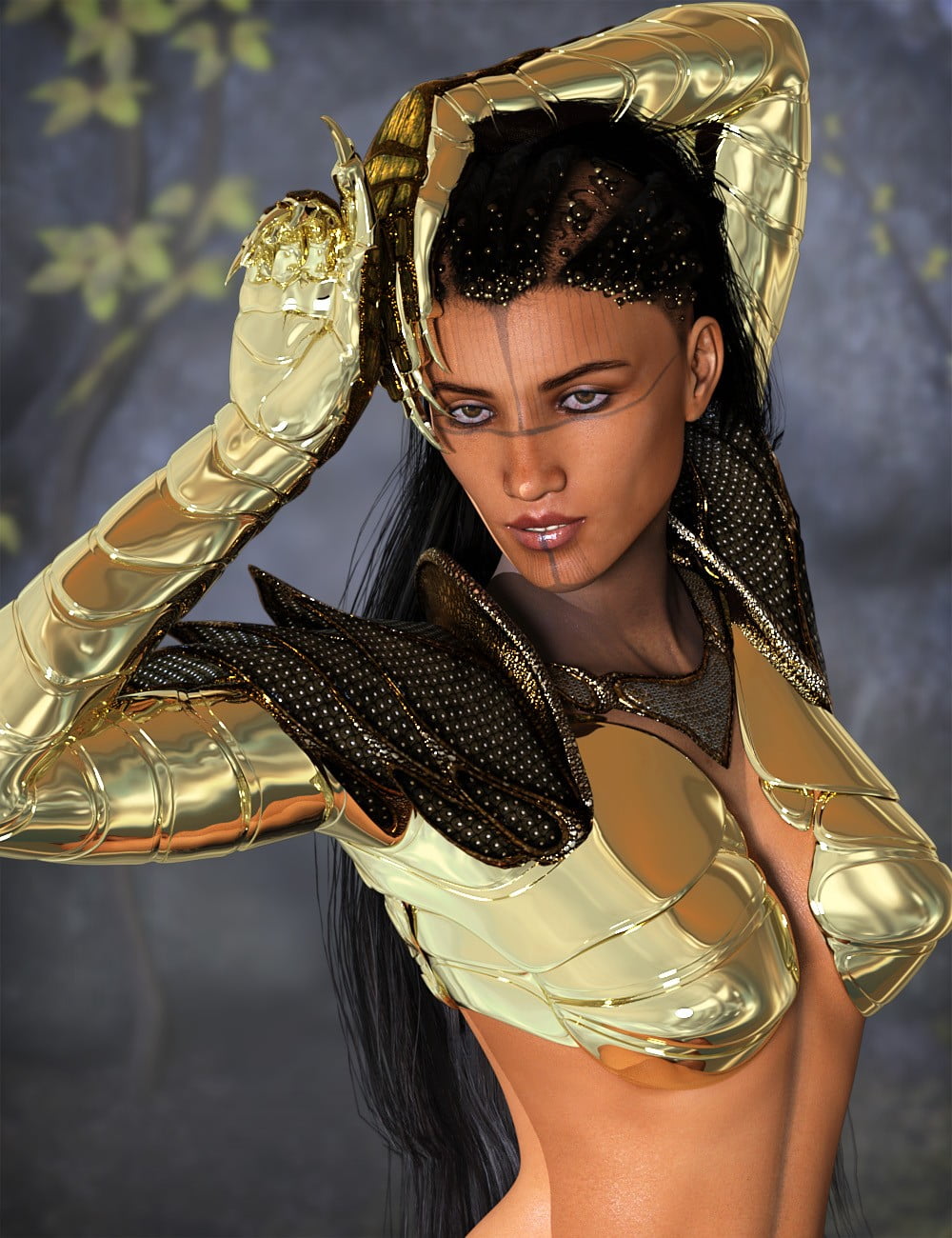 Eagle-Guard Armor for Genesis 3 Female(s) and Genesis 3 Male(s)