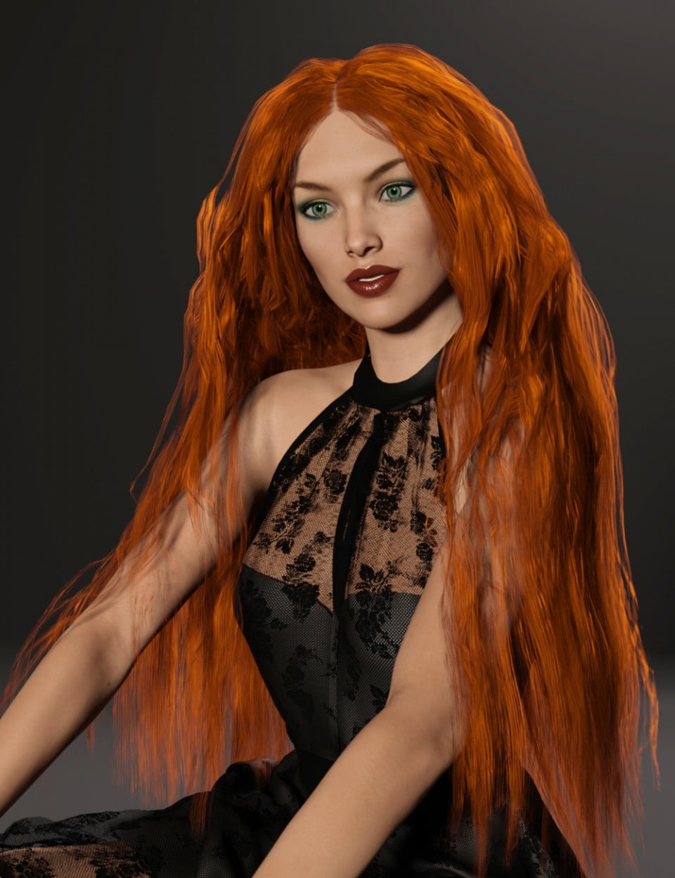Free Spirit Hair for Genesis 3 Female(s)