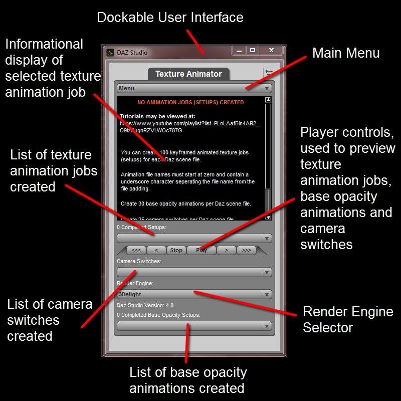Texture Animator for Daz Studio 4