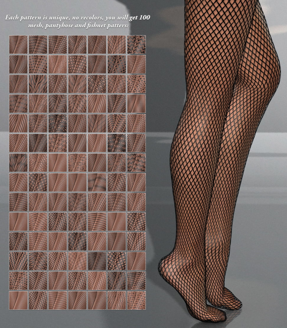 DAZ Iray - Pantyhose Meshes