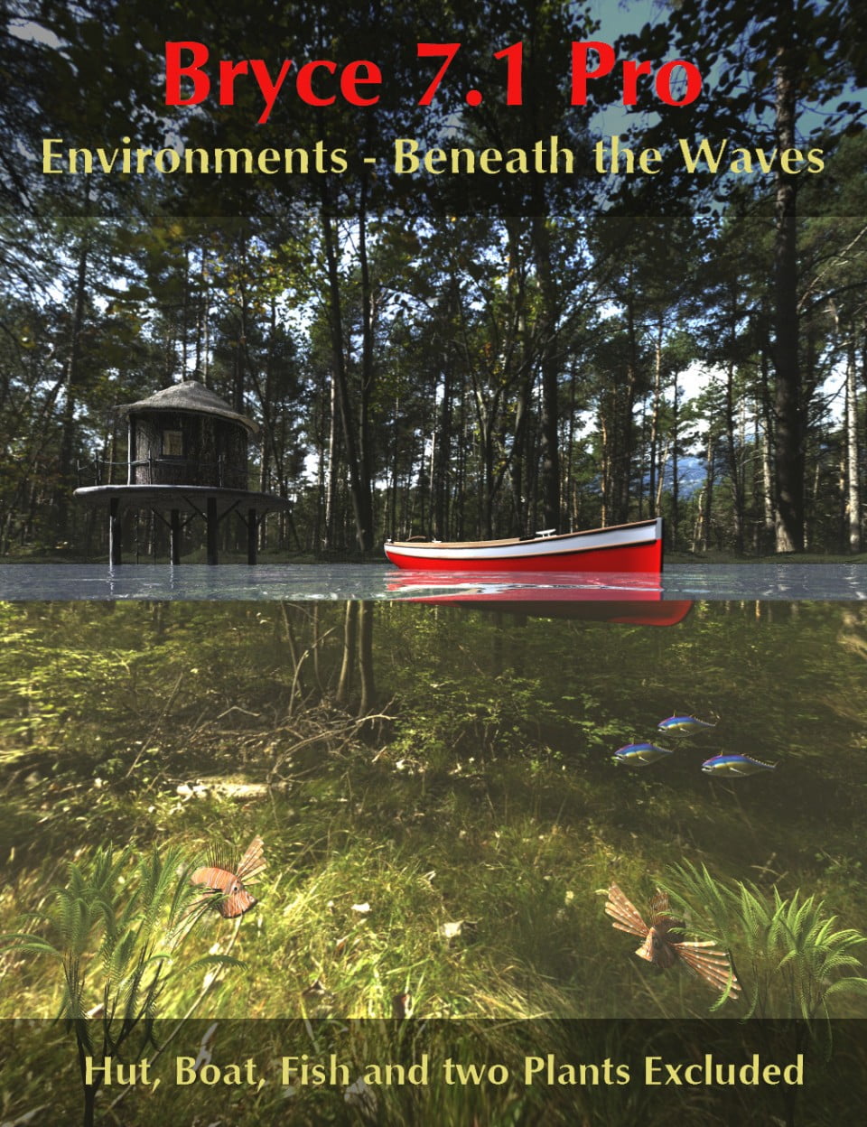 Bryce 7.1 Pro – Environments – Beneath the Waves