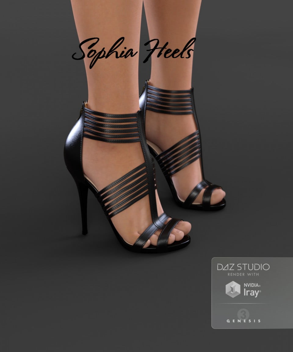 Sophia Heels for Genesis 3 Female(s)