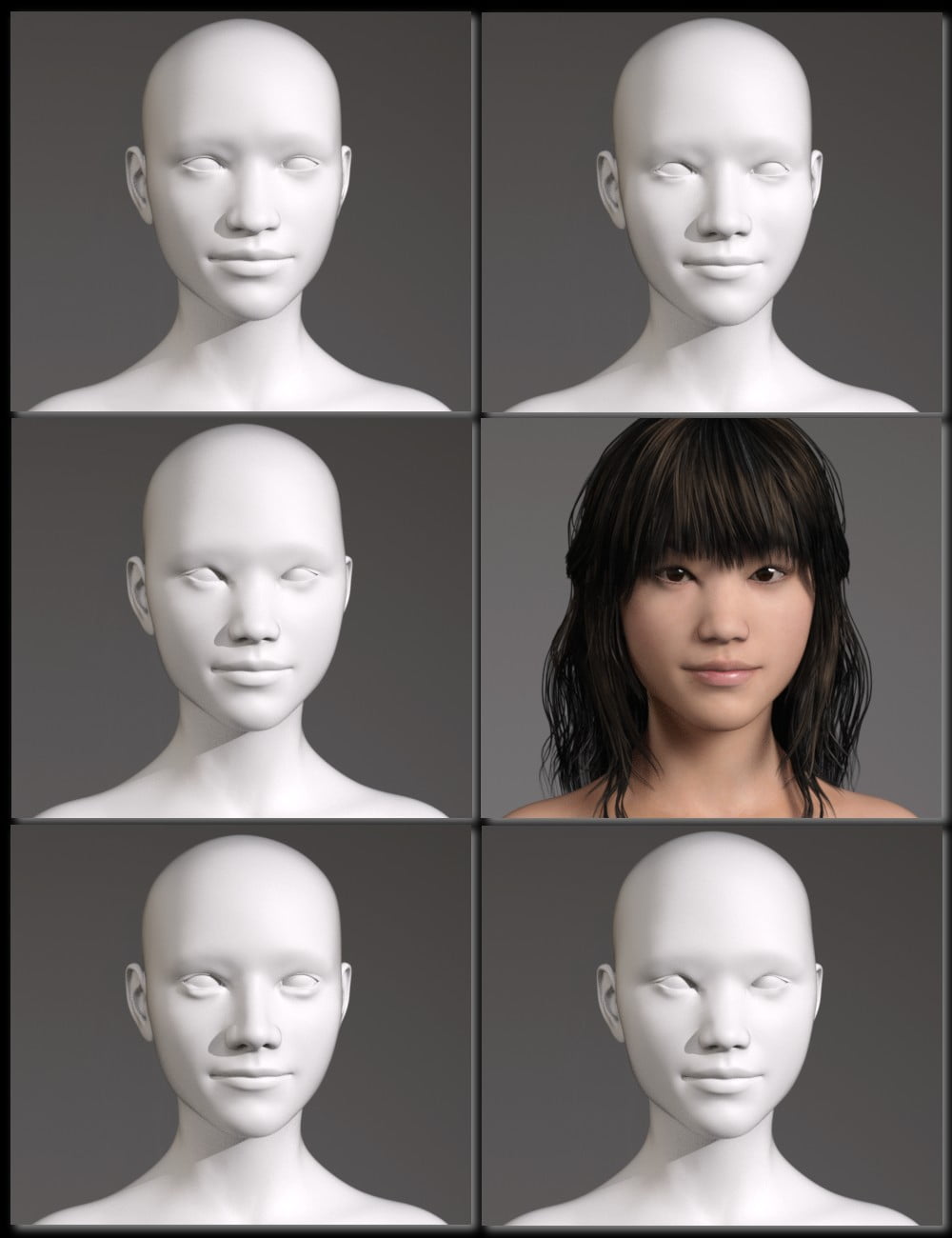 People of Earth: Faces of Asia Genesis 3 Female