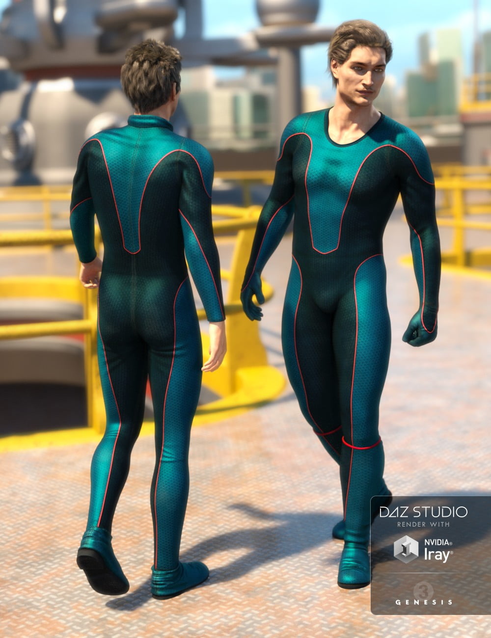 Super Bodysuit New Heroes Textures