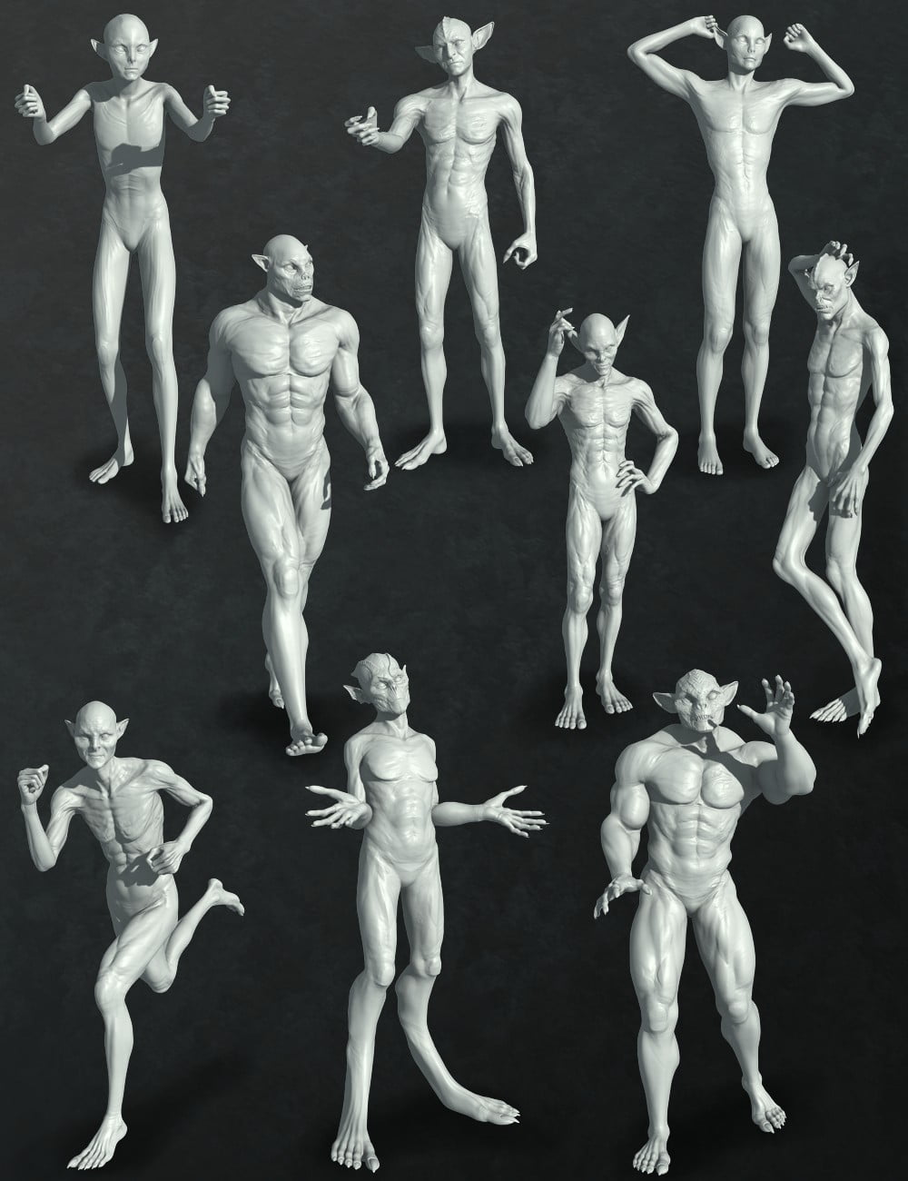 Awesome Creatures for Creature Creator Genesis 2 Male(s)