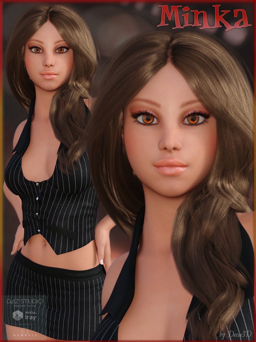TDT-Minka Iray for Genesis 3 Female