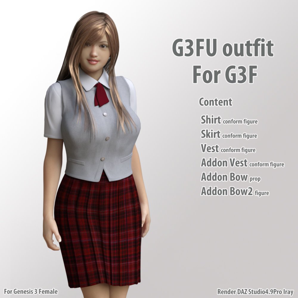 G3F U-outfit for G3F