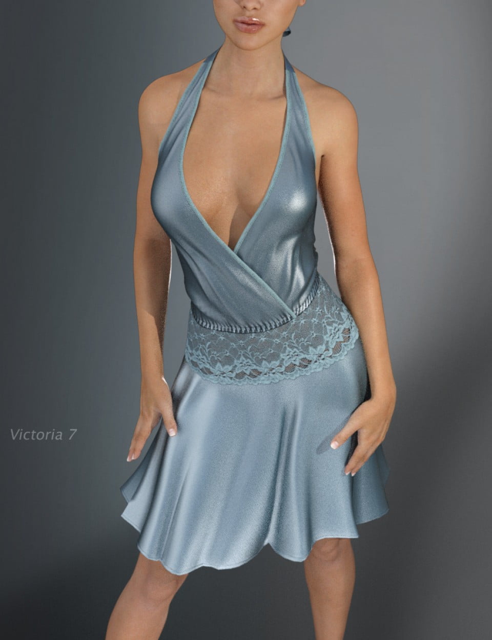 Hongyu's Evening Dress for Genesis 3 Female(s)