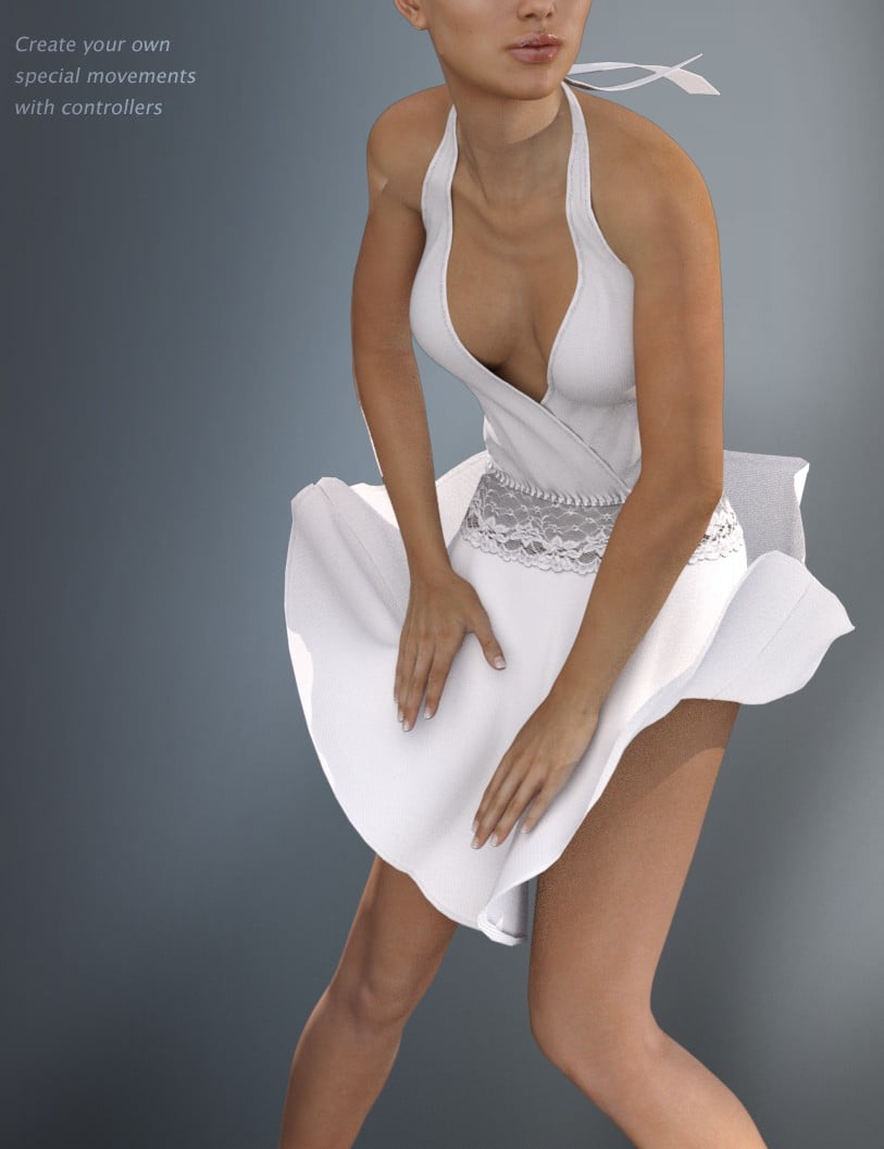 Hongyu's Evening Dress for Genesis 3 Female(s)