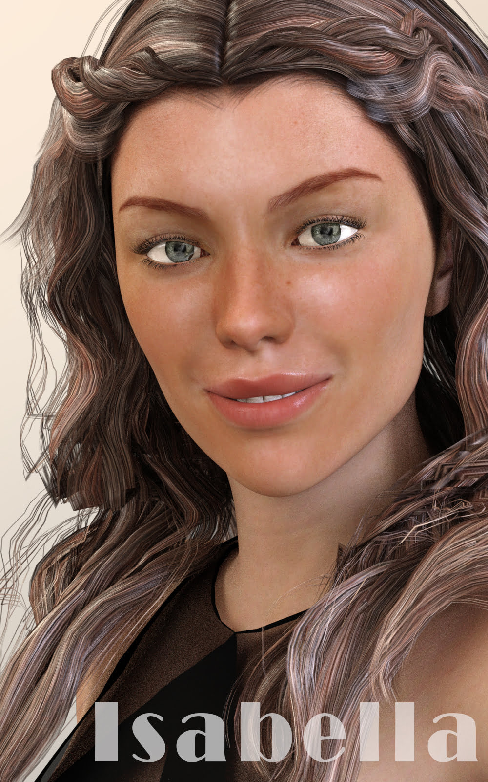 Isabella for Genesis 3 Female(s) ⋆ Freebies Daz 3D