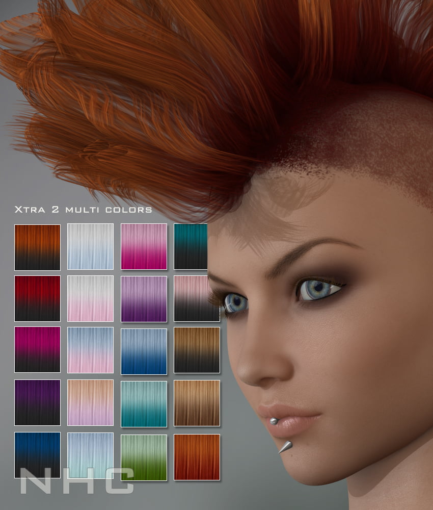 NHC Expansion : Punk Hair