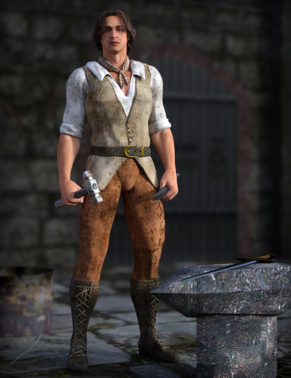 Work Clothes for Genesis 2 Male(s)