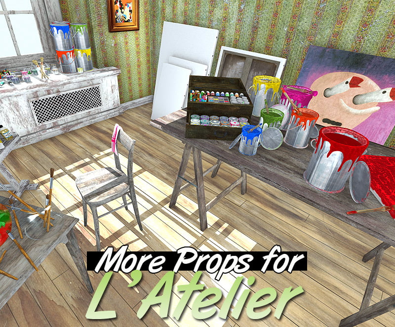More Props for L'Atelier