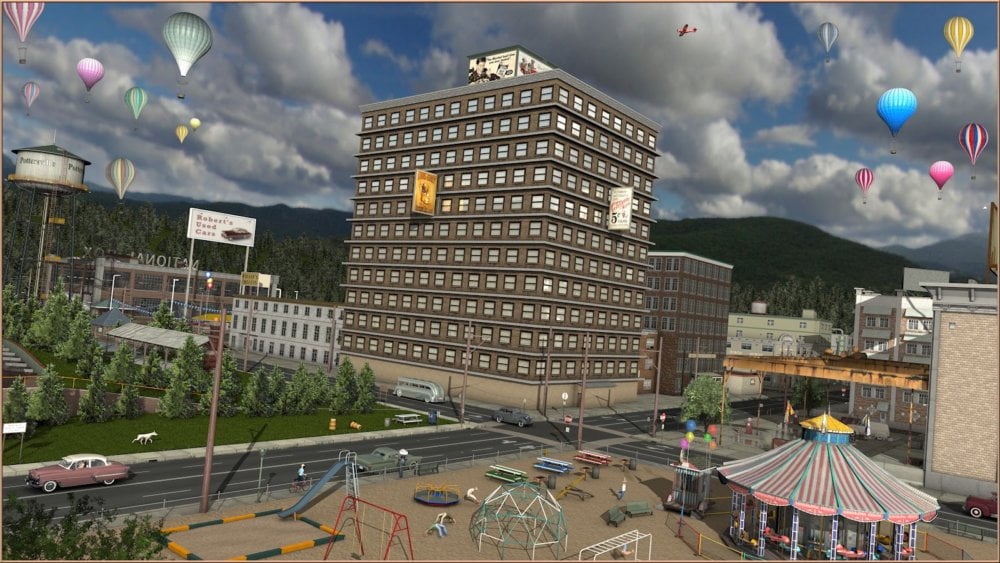 Movie Sets Low Poly Block 03