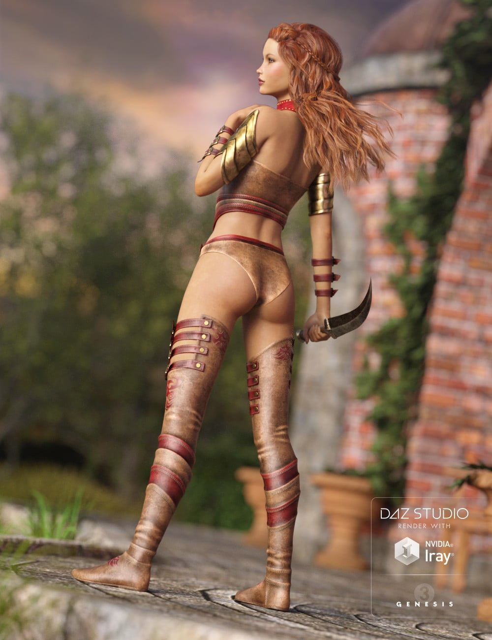 Wilding Outfit for Genesis 3 Female(s)