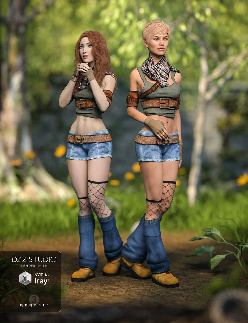 Quinn Outfit for Genesis 3 Female(s)