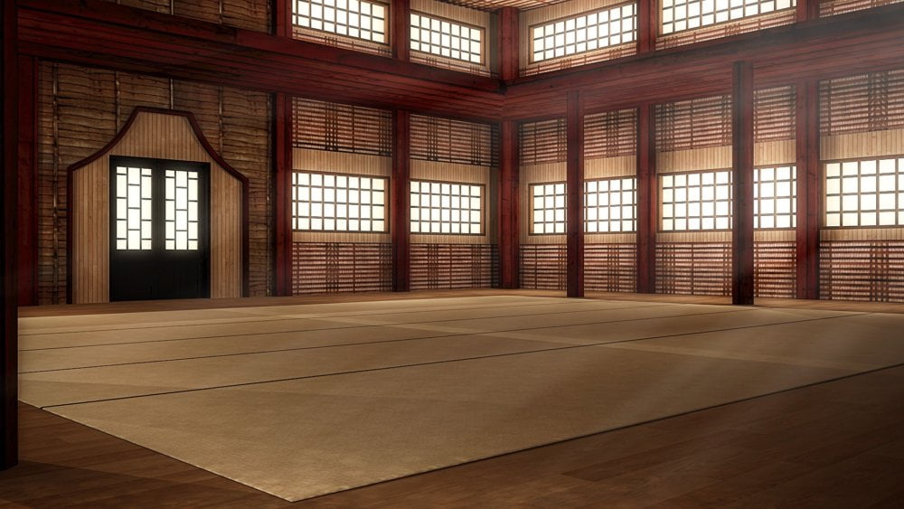 Martial Arts Dojo Interior