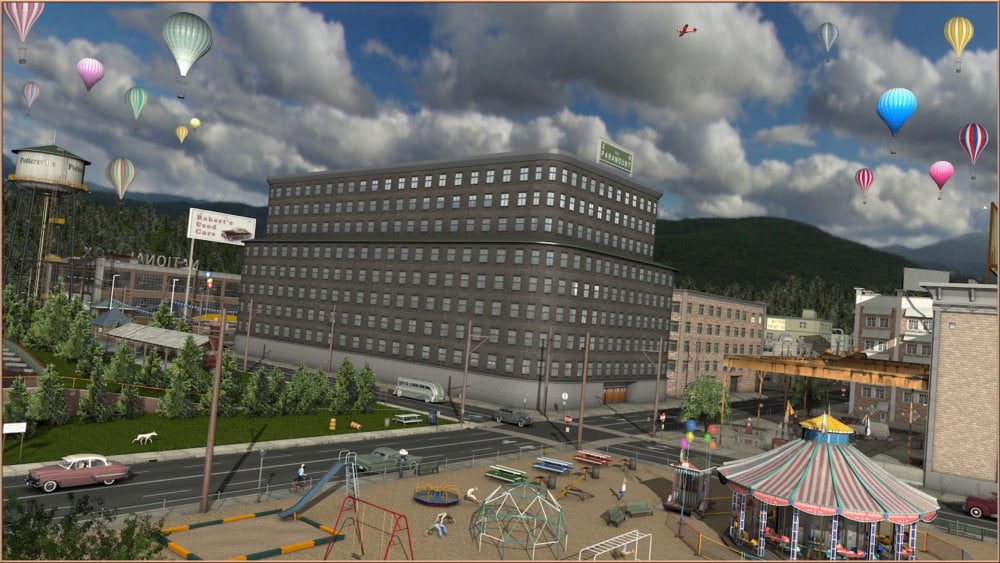 Movie Sets Low Poly Block 02