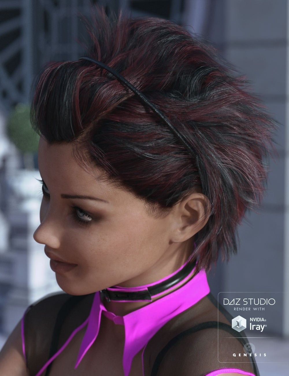 Soleil Hair for Genesis 2 & 3 Female(s)