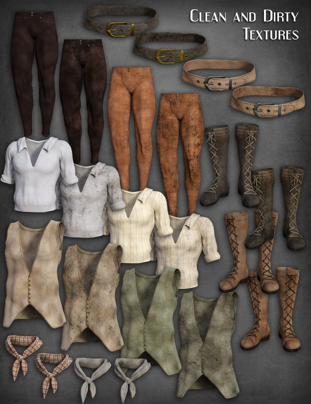 Work Clothes for Genesis 2 Male(s)