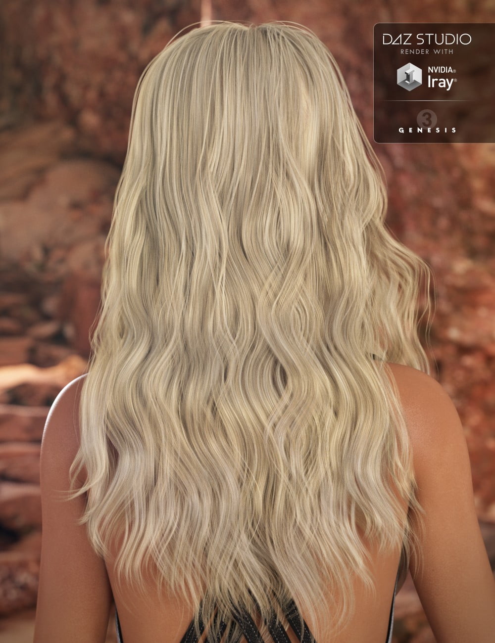 Sunny Hair for Genesis 3 Female(s)