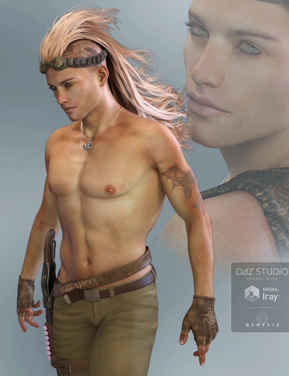 P3D Outdoor Survival Dave