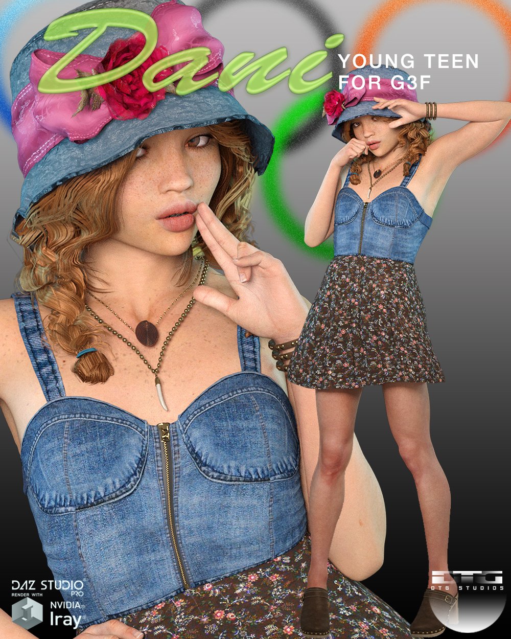 DTG Studios' Dani for G3F