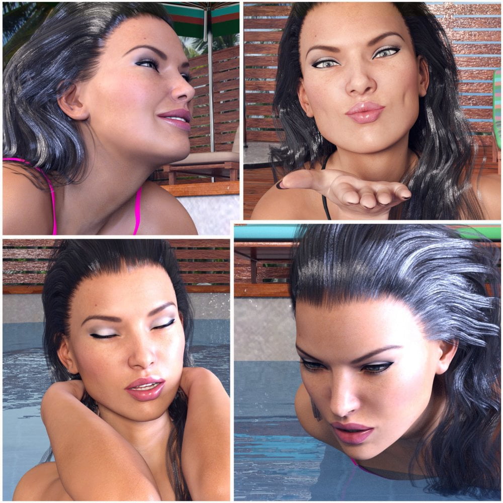 Z Heat! - Morph Dial Expressions for the Genesis 3 Female(s)