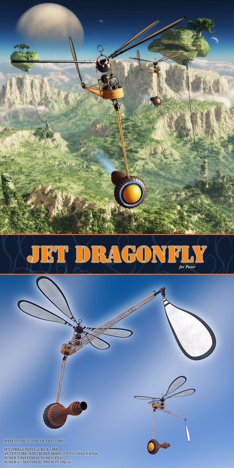 Jet Dragonfly