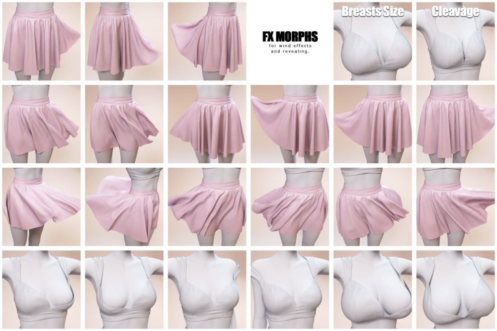 Cathy Outfit for Genesis 3 Female(s)