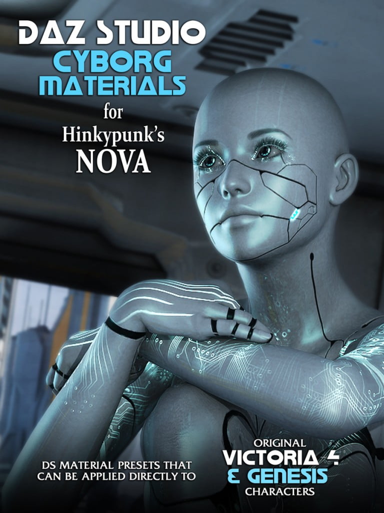 Daz Studio Materials for NOVA