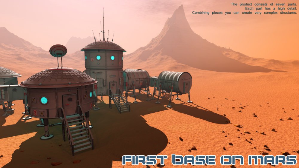 First base on Mars