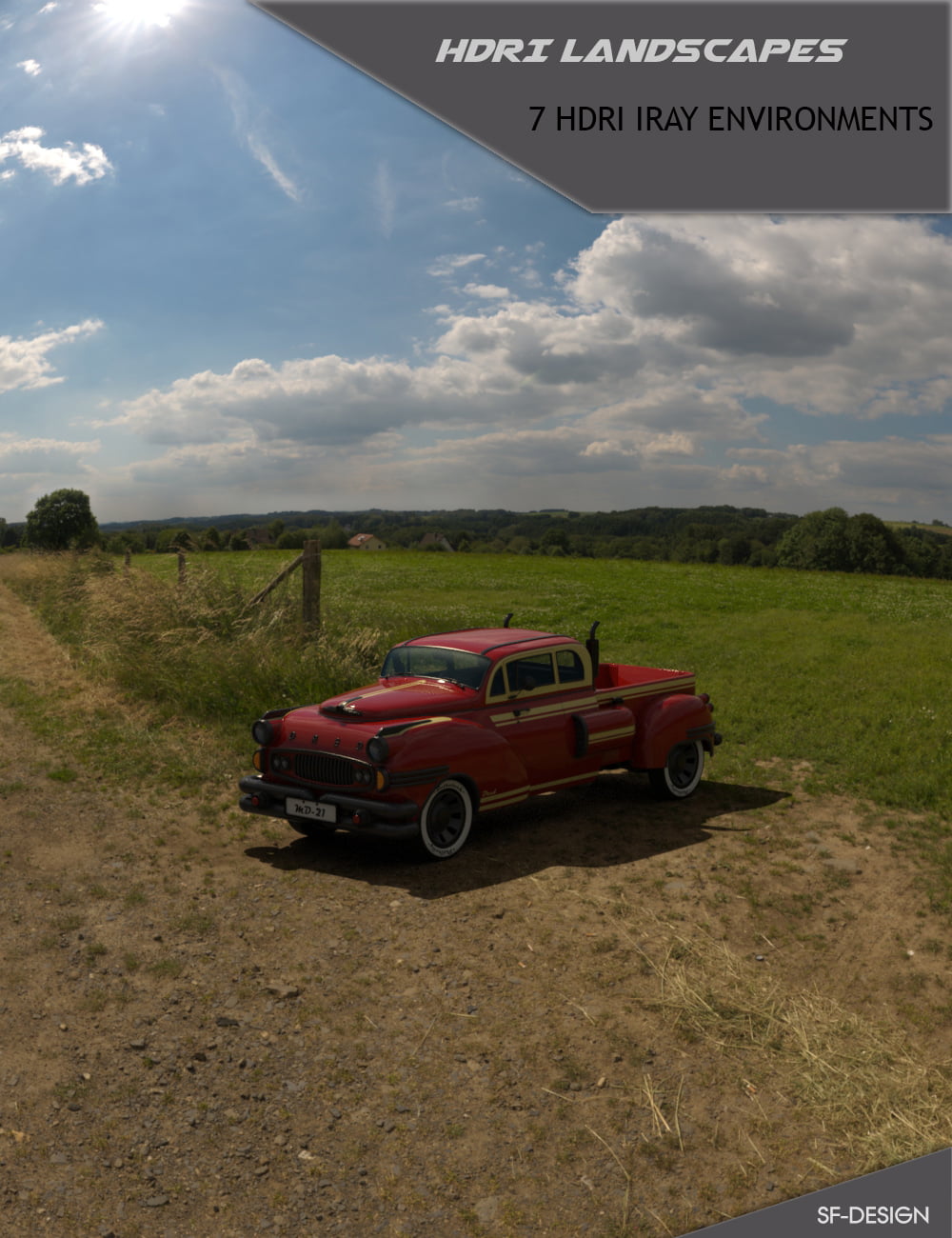 HDRI Iray Outdoor Landscape Environments