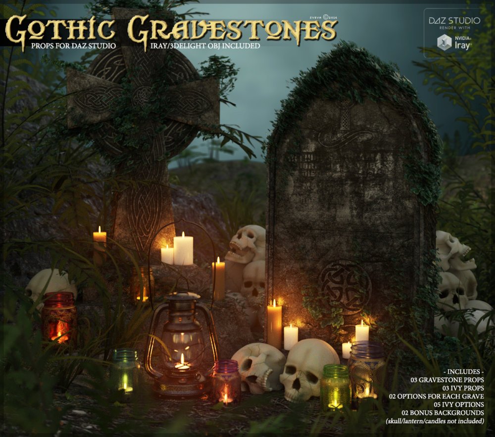 SV's Gothic Gravestones DS