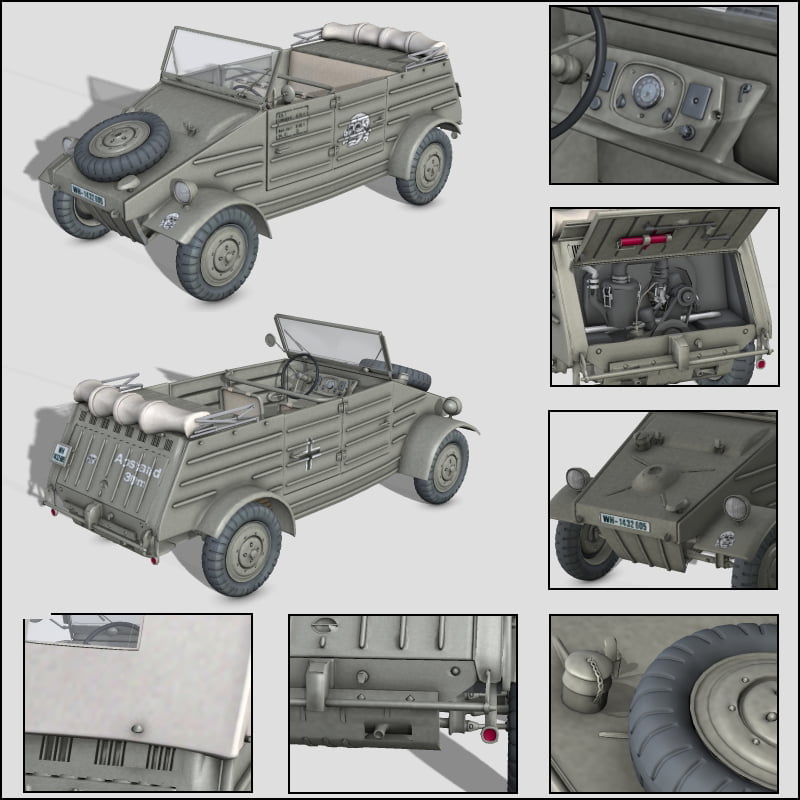 WW2 Kubelwagen 82