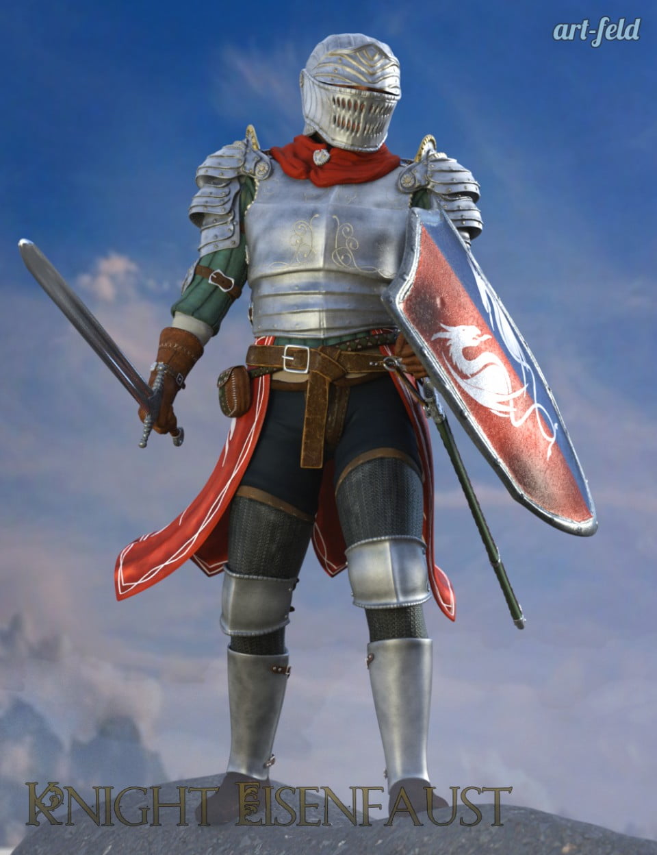 Knight Eisenfaust for Genesis 3 Male(s)