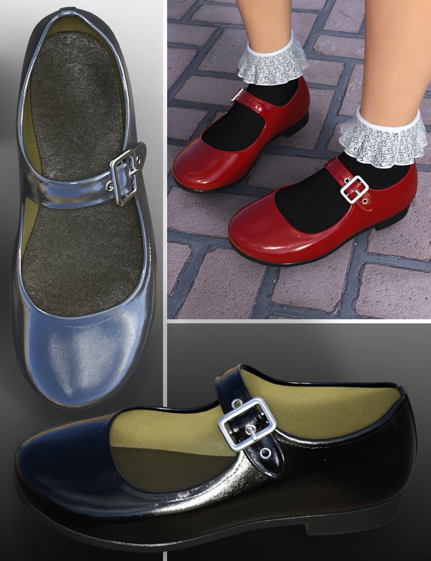 Mary Janes for Genesis 3 Female(s)