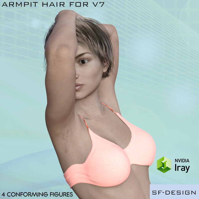 Armpit Hair for V7